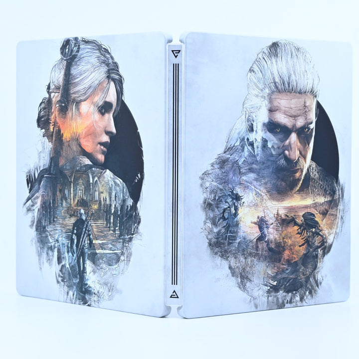 LIKE NEW! The Witcher III 3: Wild Hunt - Steelbook + Soundtrack - PC - No Game