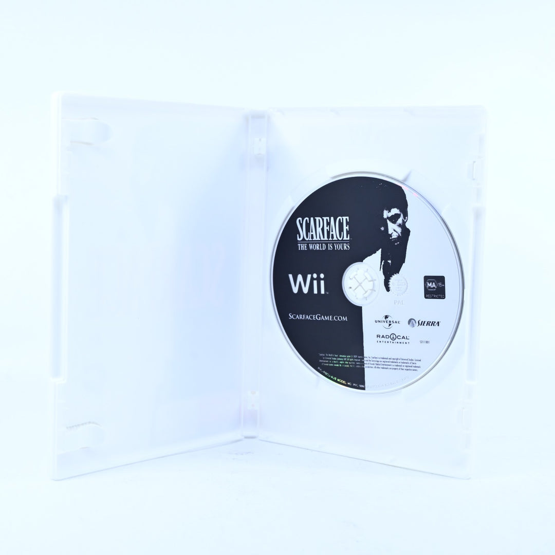 Scarface: The World Is Yours - Nintendo Wii Game - No Manual - PAL - MINT DISC!