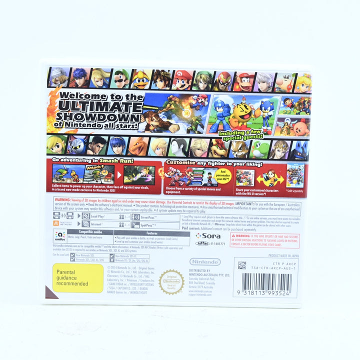 Super Smash Bros. for Nintendo 3DS - Nintendo 3DS Game - PAL - FREE POST