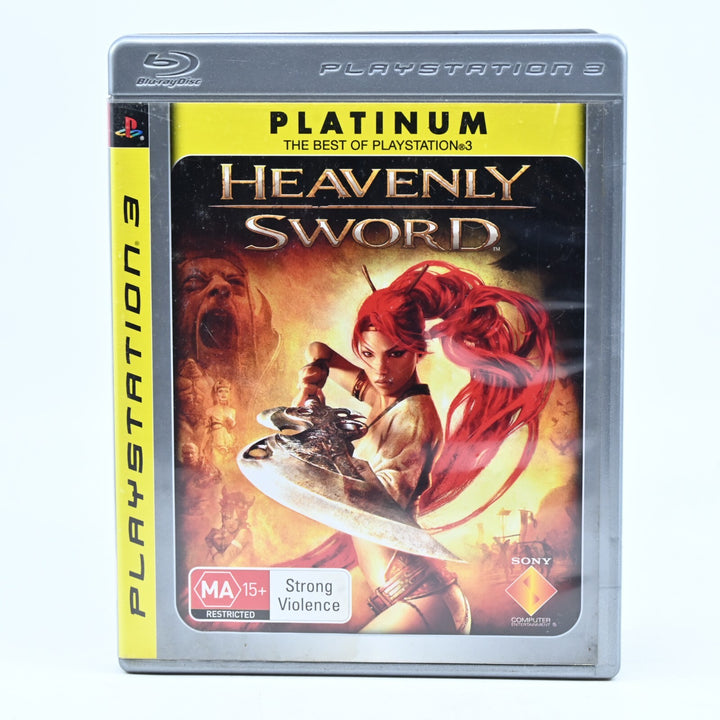 Heavenly Sword - Sony Playstation 3 / PS3 Game + Manual - FREE POST!