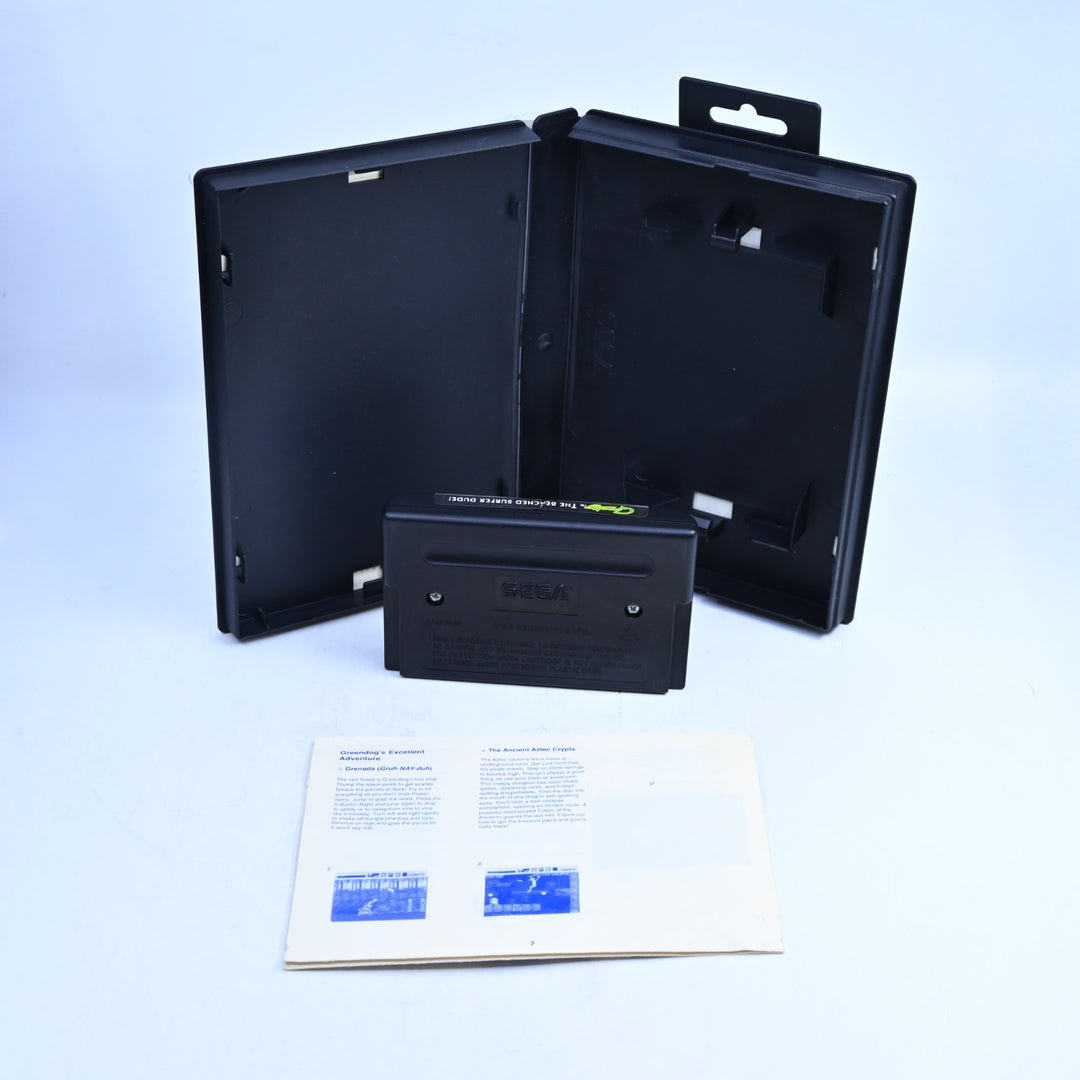 Greendog: The Beached Surfer Dude! - Sega Mega Drive Game + Manual - PAL