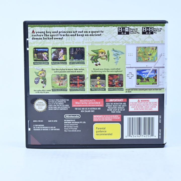 The Legend of Zelda: Spirit Tracks - Nintendo DS Game - PAL + Manual - FREE POST