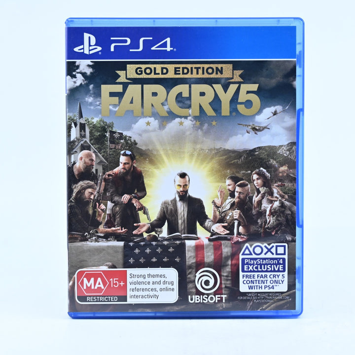 Far Cry 5 - Gold Edition - Sony Playstation 4 / PS4 Game - FREE POST!