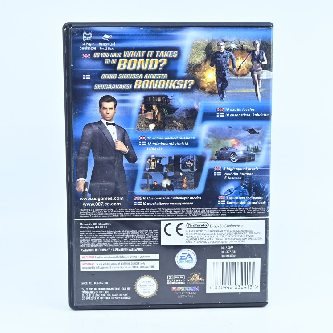 James Bond 007: Nightfire  - Nintendo Gamecube Game + Manual - PAL - FREE POST!