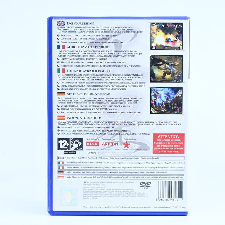 Swords of Destiny - Sony Playstation 2 / PS2 Game - No Manual - PAL