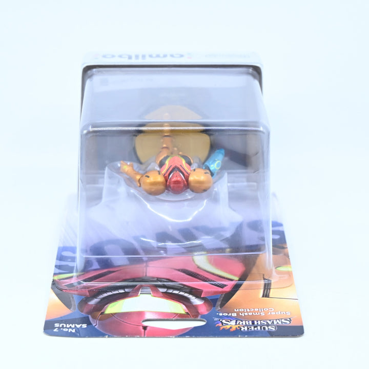 SEALED! Samus Amiibo No. 7 - Super Smash Bros. - Toy - FREE POST!