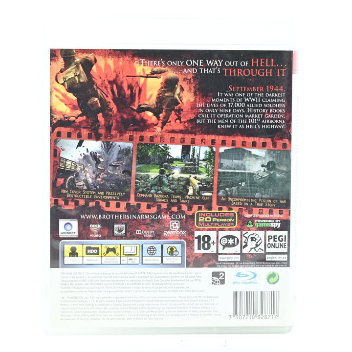 Brothers In Arms: Hell's Highway #2 - Sony Playstation 3 / PS3 Game - FREE POST!