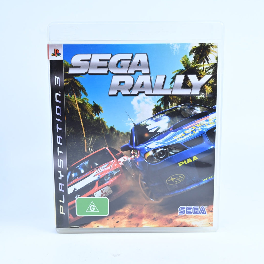 Sega Rally - Sony Playstation 3 / PS3 Game + Manual - FREE POST!