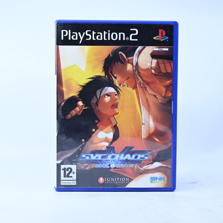 SNK vs Capcom: SVC Chaos - Sony Playstation 2 / PS2 Game + Manual - PAL