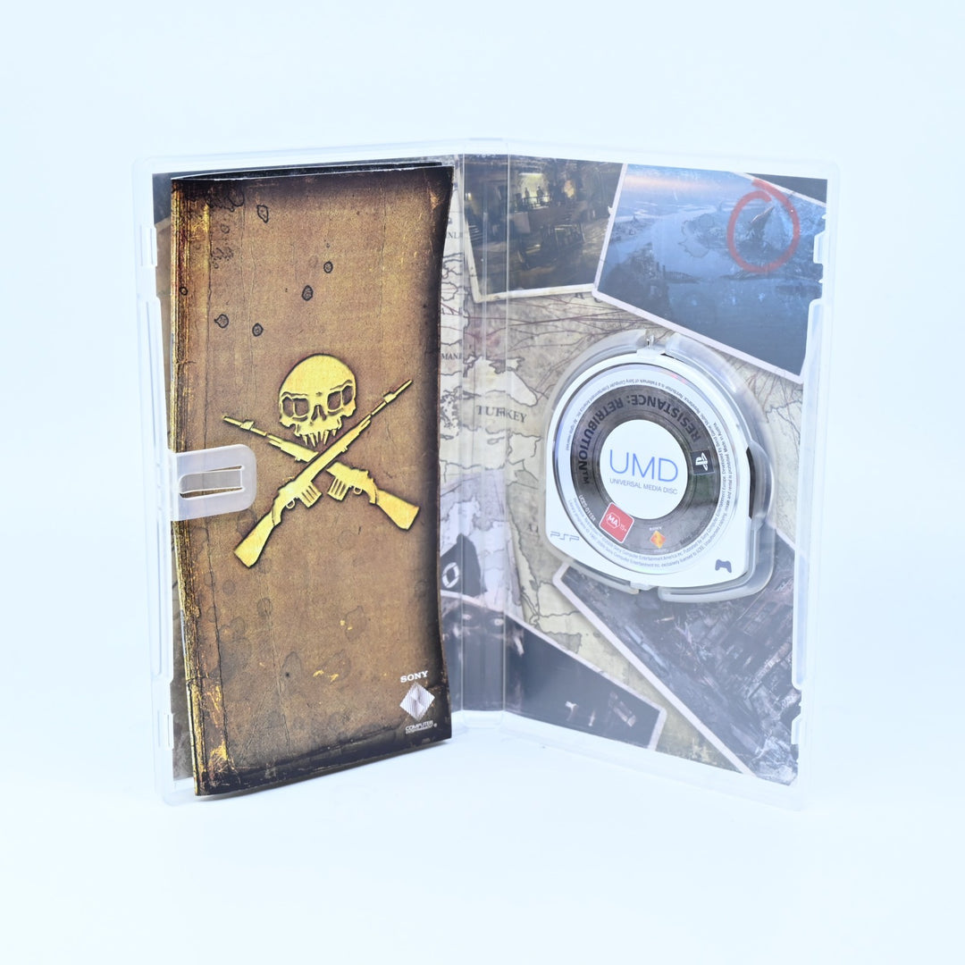 Resistance: Retribution - Sony PSP Game + Manual - FREE POST!