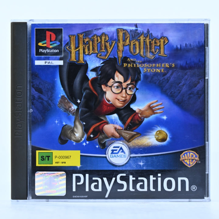 Harry Potter and the Philosopher's Stone - Playstation 1 / PS1 Game + Manual