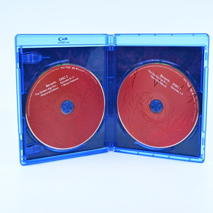 Berserk: Golden Age Arc - Memorial Edition - Region A&B - Anime Blu-Ray