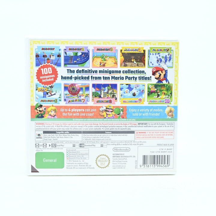 Mario Party: The Top 100 - Nintendo 3DS Game - PAL - FREE POST!