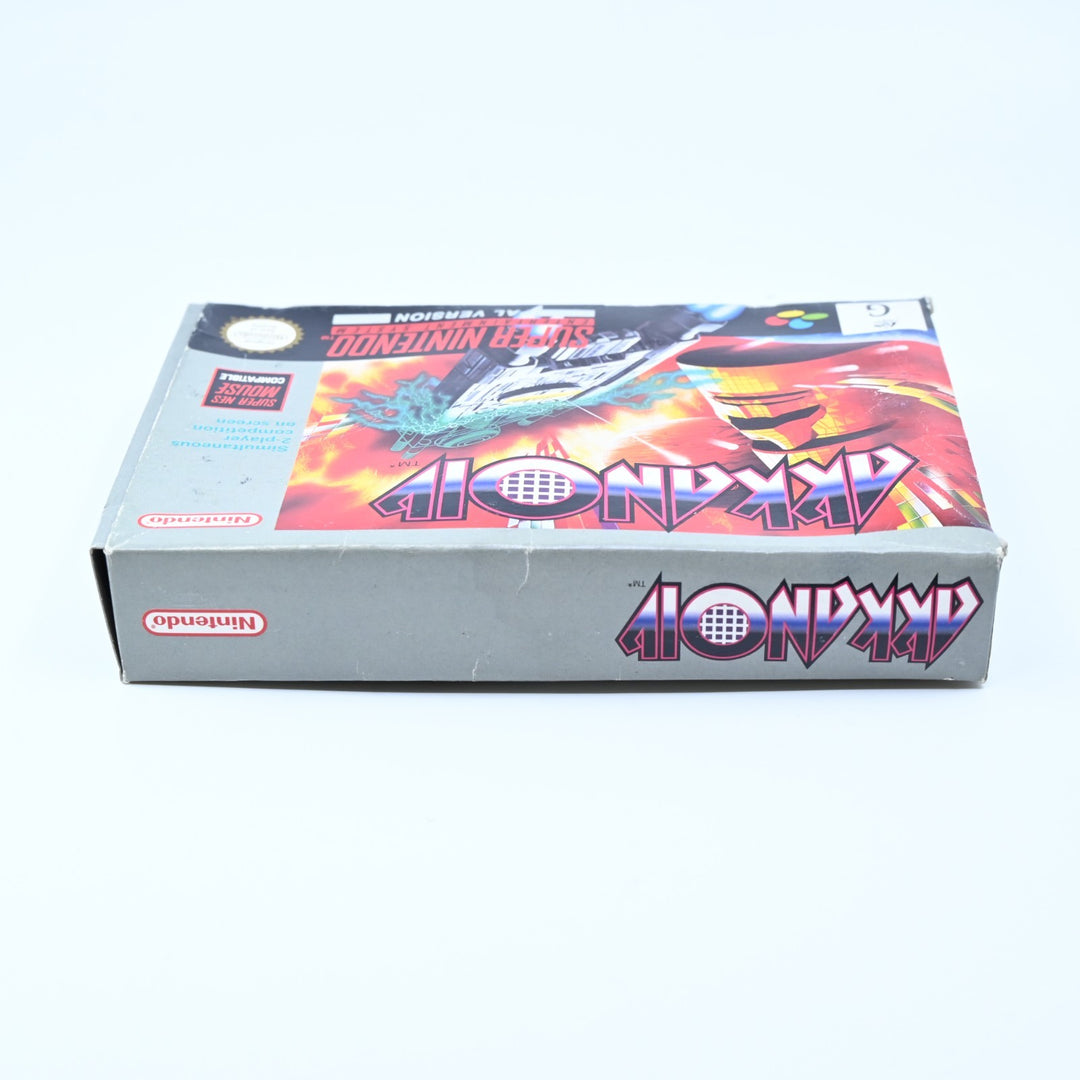 Arkanoid- Super Nintendo / SNES Boxed Game - PAL - FREE POST!