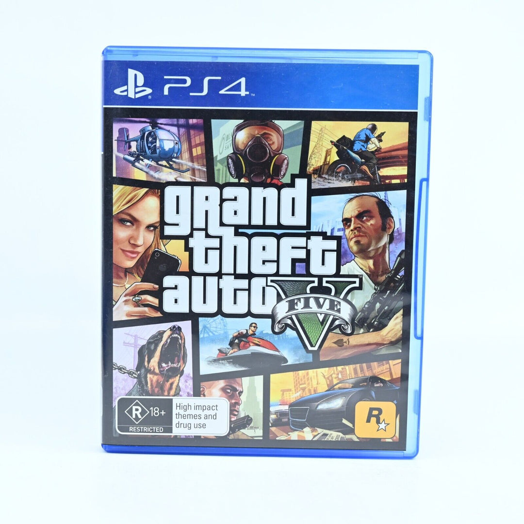 Grand Theft Auto V 5 - No Manual - Sony Playstation 4 / PS4 Game - FREE POST!