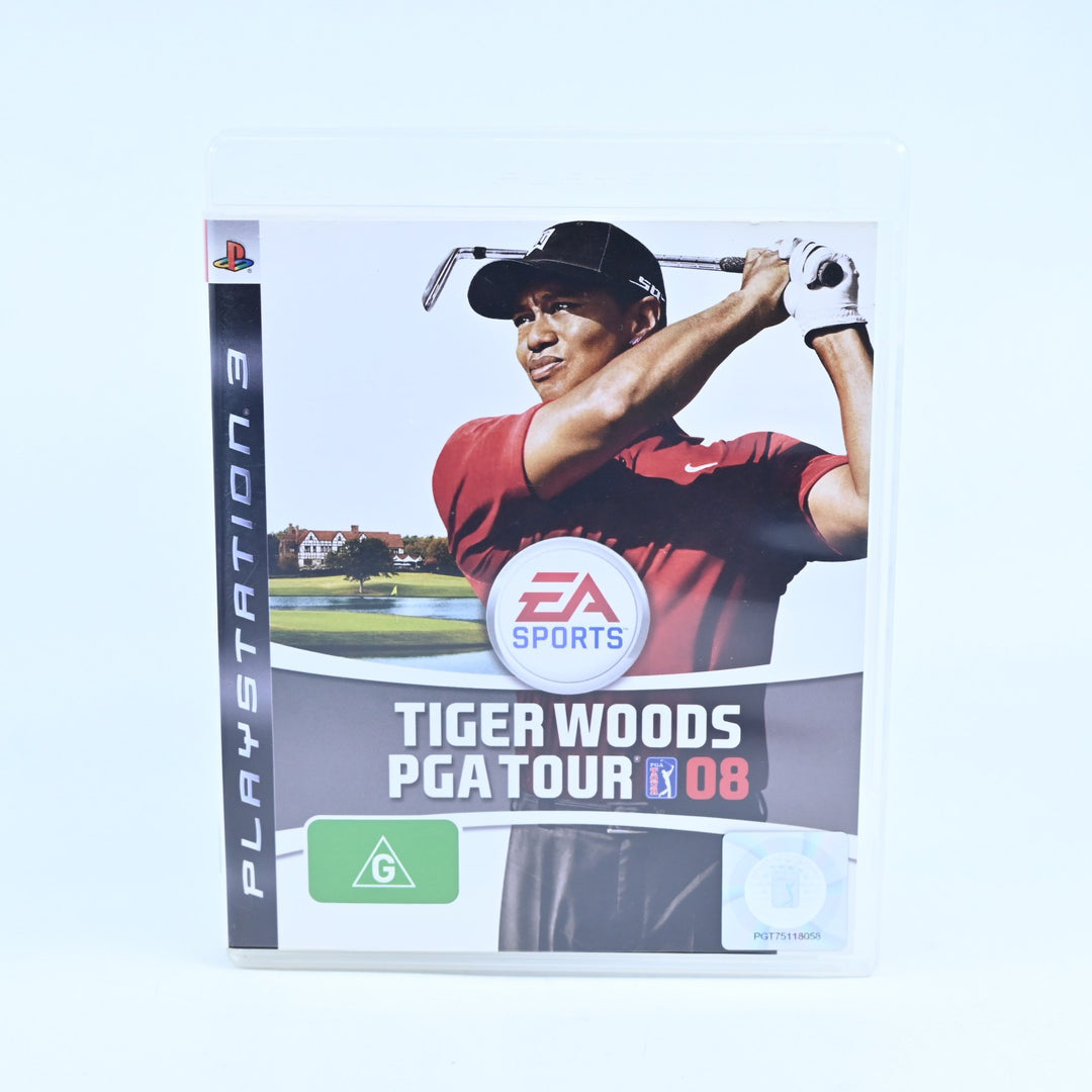 Tiger Woods PGA Tour 08 - Sony Playstation 3 / PS3 Game - MINT DISC!
