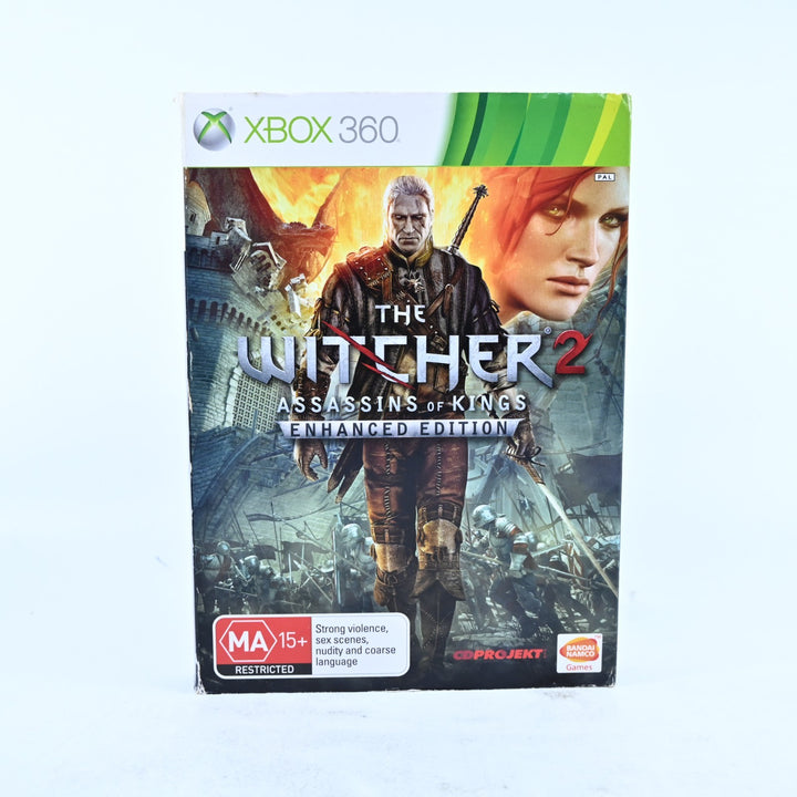 The Witcher 2: Assassins of King Enhanced Edition - Xbox 360 Game + Manual - PAL