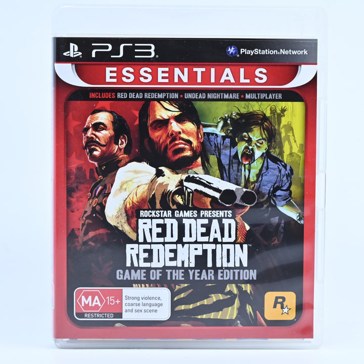 Red Dead Redemption: Game of the Year Edition - Sony Playstation 3 / PS3 Game