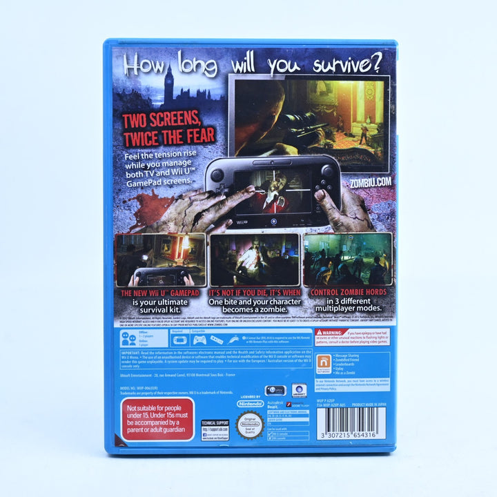 Zombi U - Nintendo Wii U Game - PAL - FREE POST!