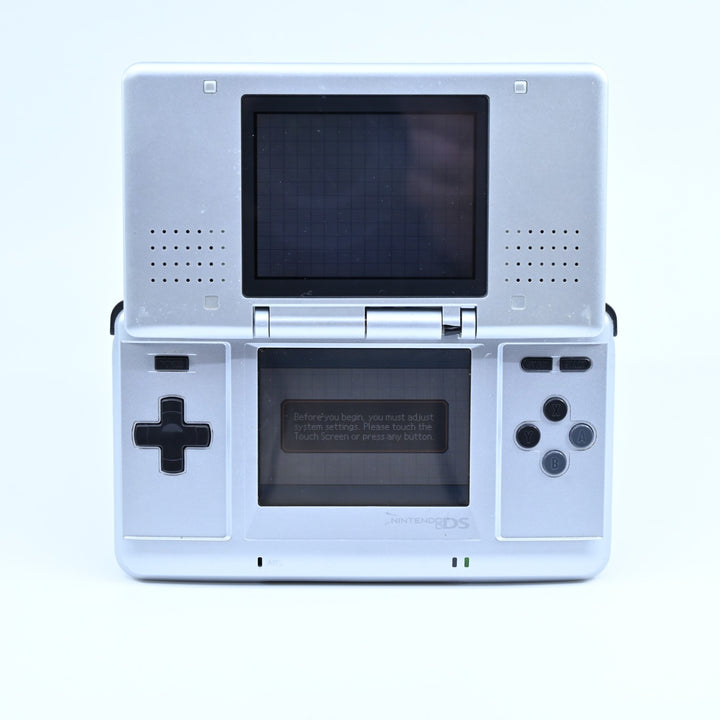 Silver Original DS - Hinge Damaged - Nintendo DS Console - PAL - FREE POST!