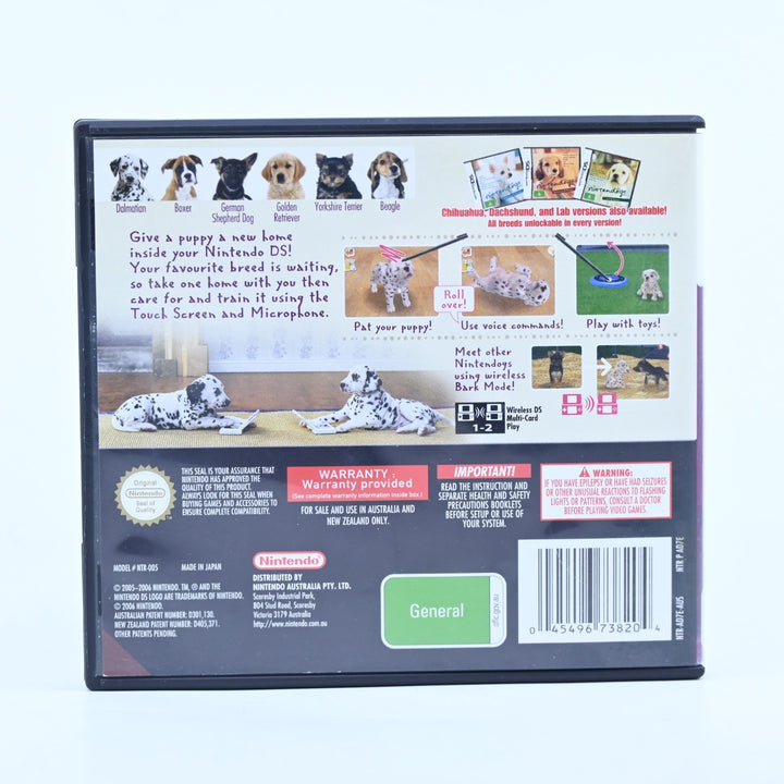 Nintendogs: Dalmatian & Friends - Nintendo DS Game - PAL - FREE POST!