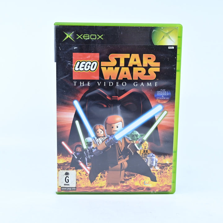 LEGO Star Wars: The Videogame - Original Xbox Game + Manual - PAL - MINT DISC!