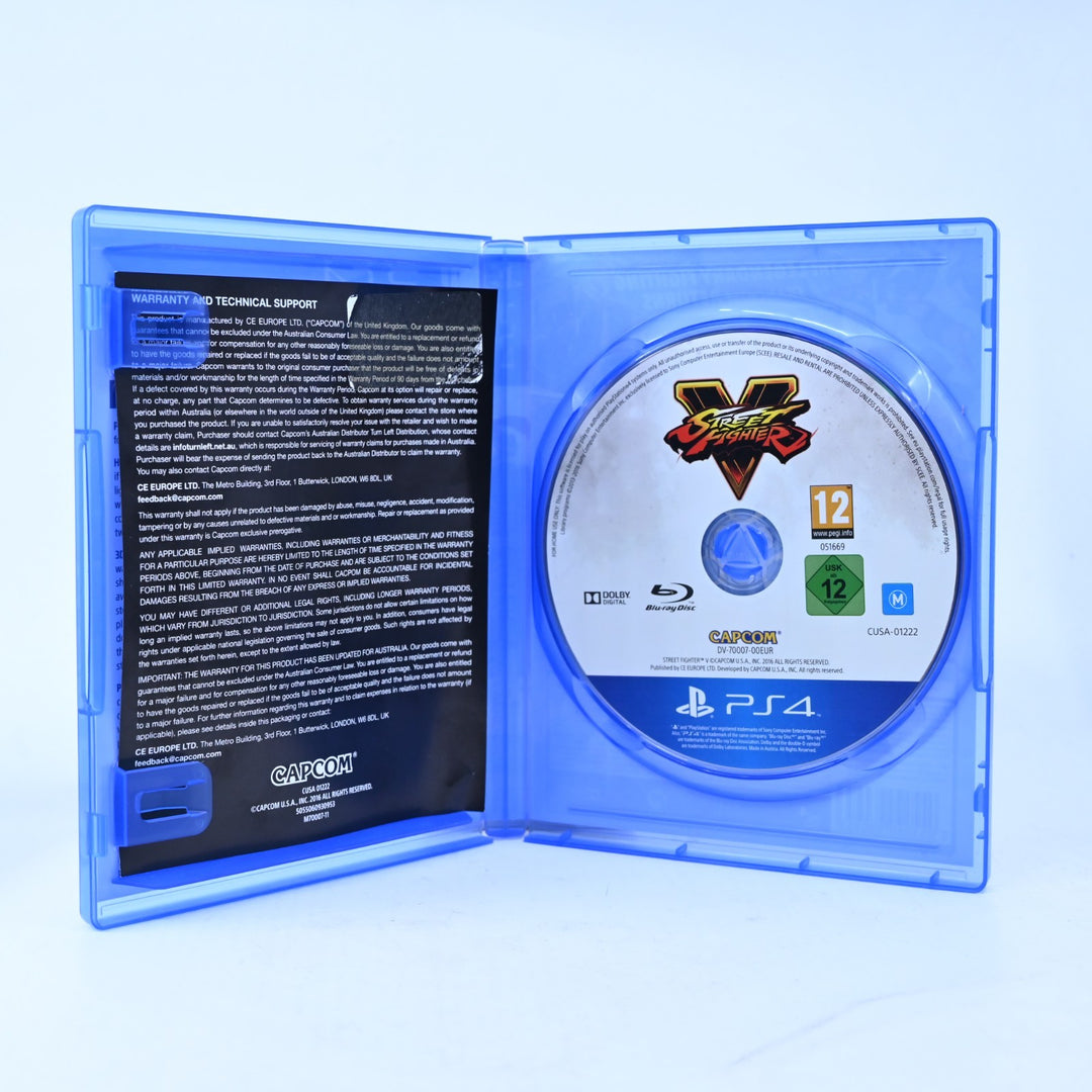 Street Fighter V - Sony Playstation 4 / PS4 Game - FREE POST!