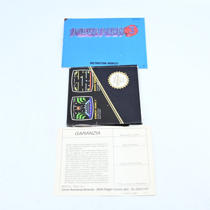 Mega Man 3 - Nintendo Entertainment System / NES Boxed Game - PAL - FREE POST!