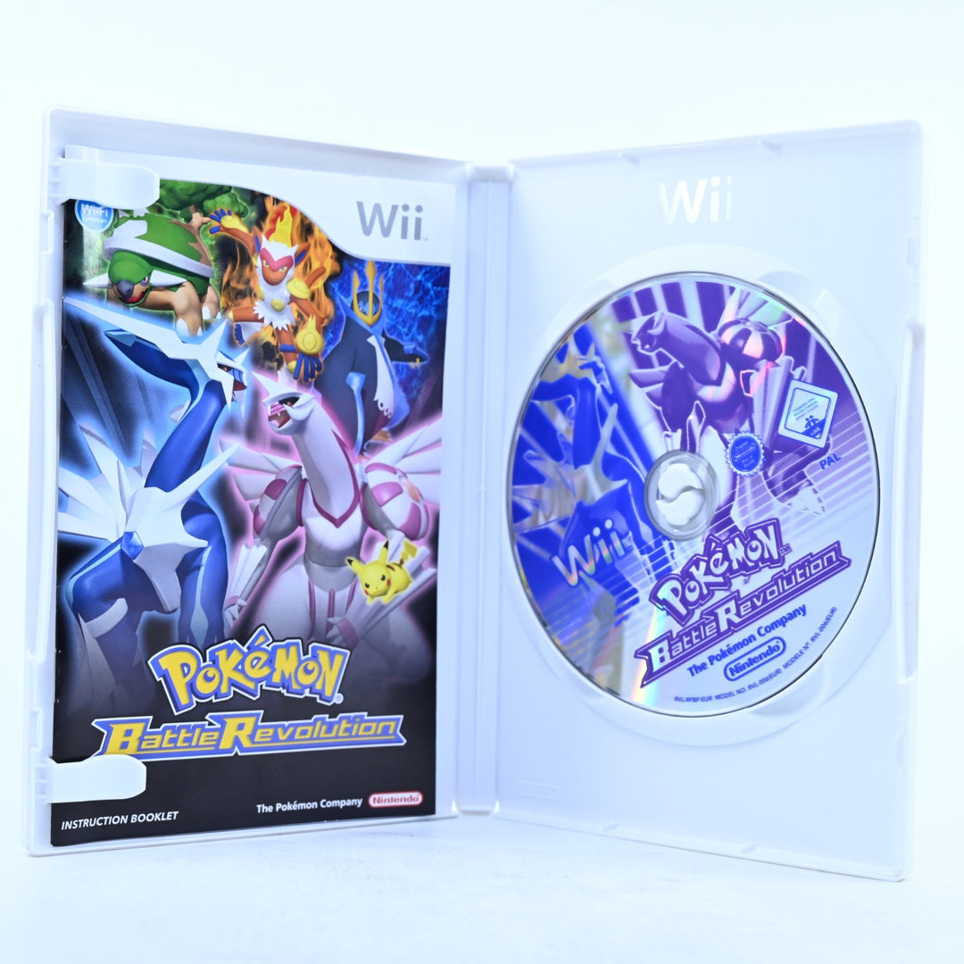 Pokemon Battle Revolution - Nintendo Wii Game + Manual - PAL - MINT DISC!