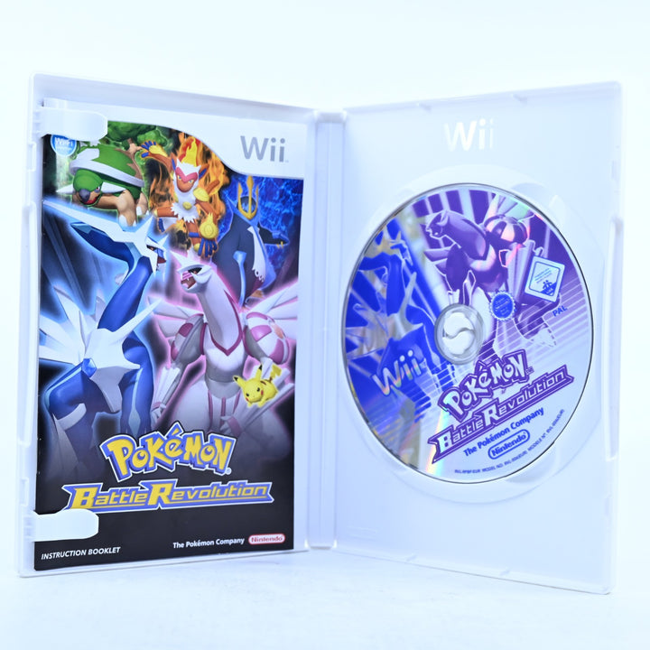 Pokemon Battle Revolution - Nintendo Wii Game + Manual - PAL - MINT DISC!