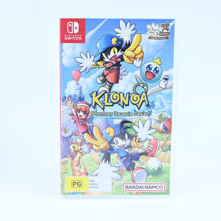 Klonoa Phantasy Reverie Series - Nintendo Switch Game - FREE POST!