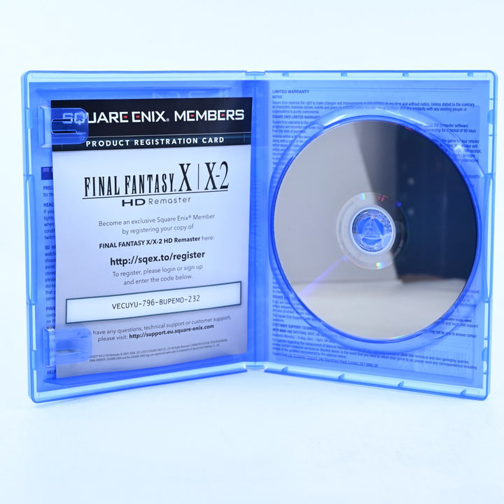 Final Fantasy X / X-2 HD Remaster - Sony Playstation 4 / PS4 Game - MINT DISC!