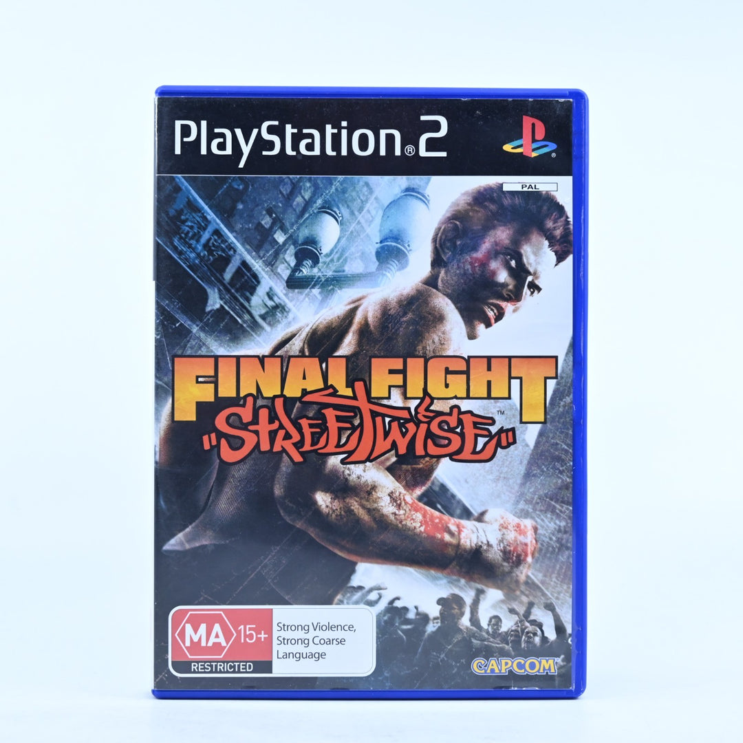 Final Fight Streetwise - Sony Playstation 2 / PS2 Game - No Manual - PAL
