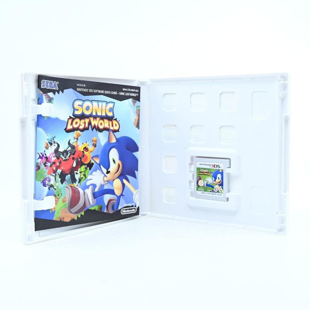 LIKE NEW! Sonic: Lost World - Nintendo 3DS Game - PAL - FREE POST!