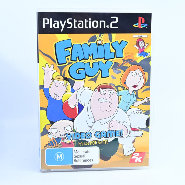 Family Guy Video Game  - Sony Playstation 2 / PS2 Game + Manual - PAL