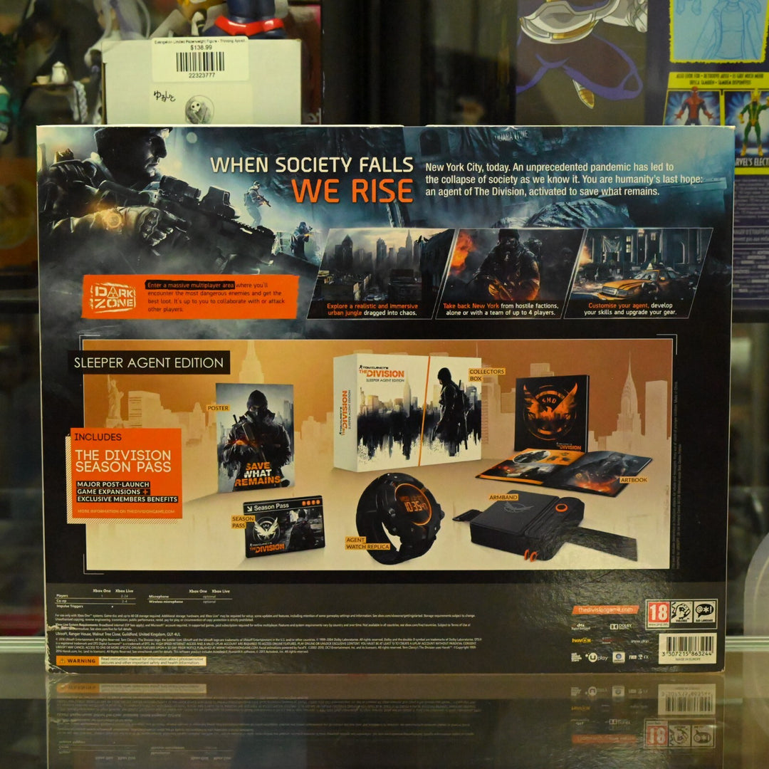 Tom Clancy's The Division - Sleeper Agent Edition With Watch - Xbox One Game