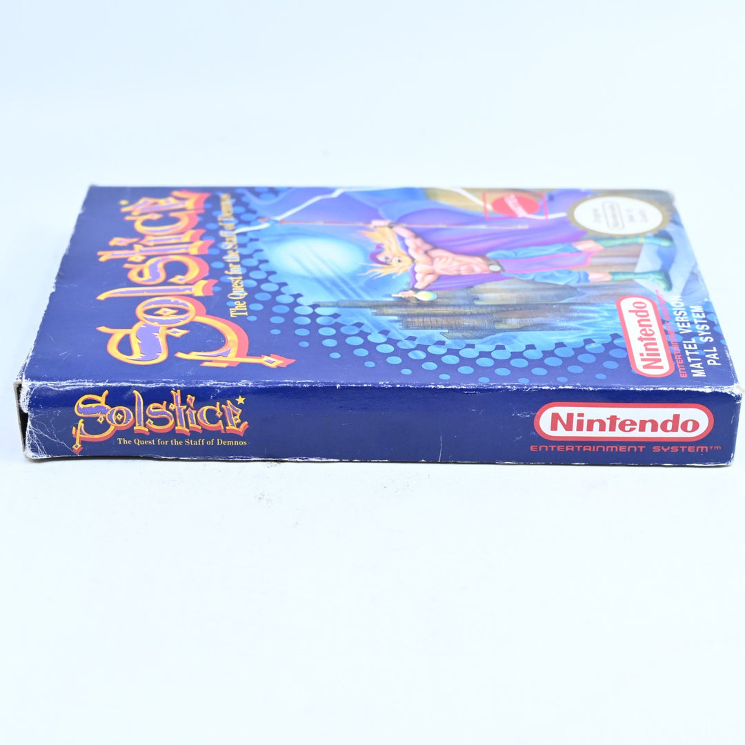 Solstice: The Quest for the Staff of Demnos - NES Boxed Game - PAL - FREE POST!