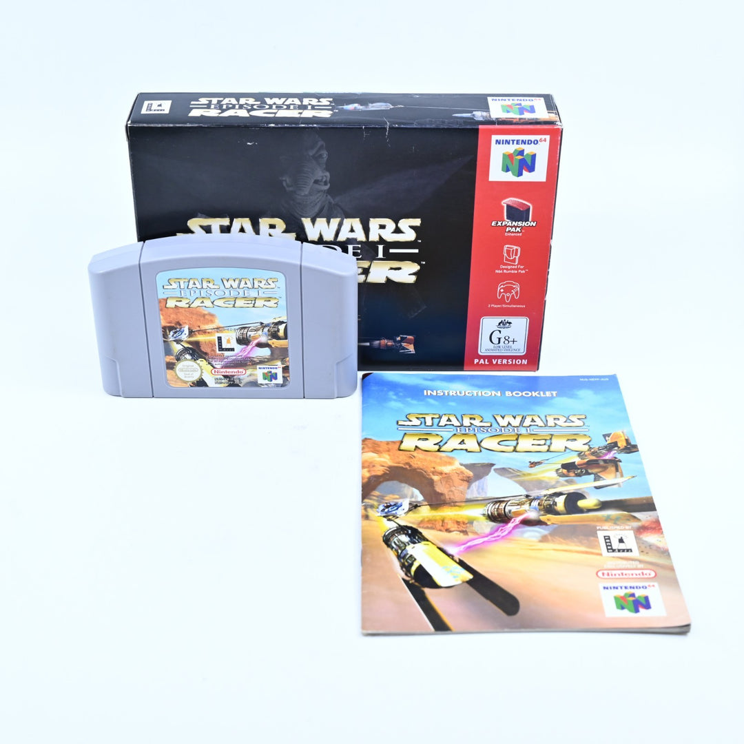 Star Wars: Episode 1 Racer - N64 / Nintendo 64 Boxed Game - PAL - FREE POST!