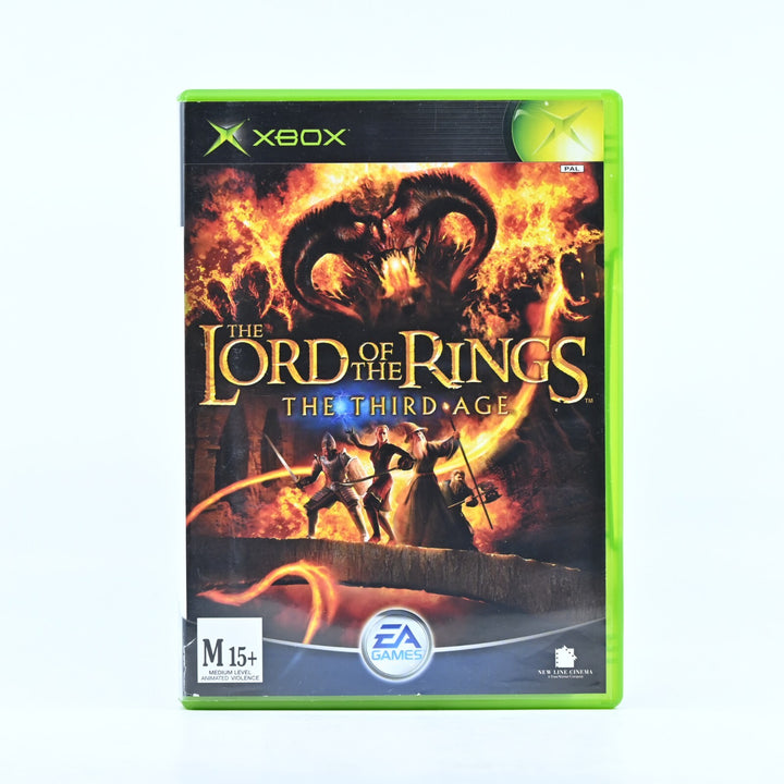 The Lord of the Rings: The Third Age - Original Xbox Game + Manual - MINT DISC!