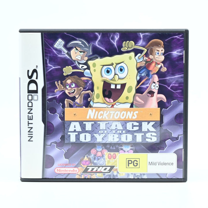 Nicktoons Attack of the Toybots - Nintendo DS Game - PAL - FREE POST!