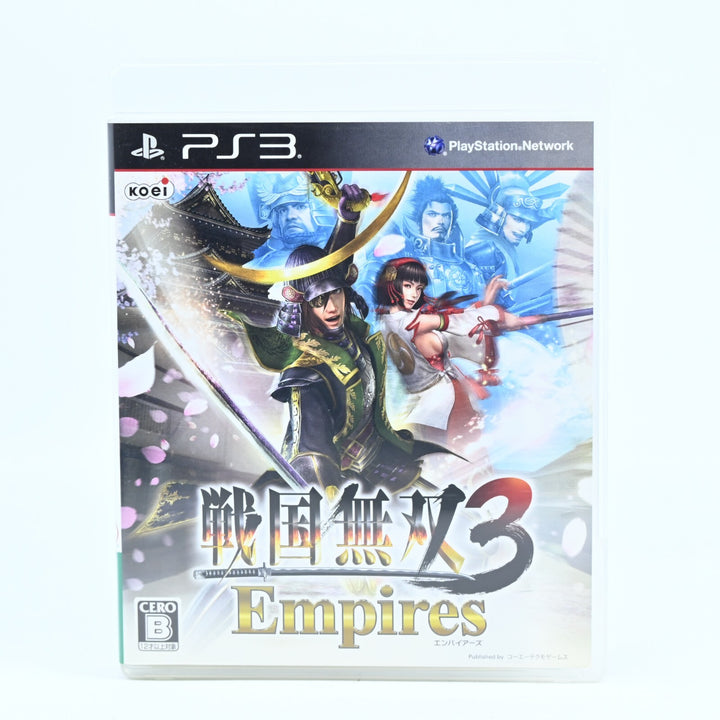 Sengoku Musou 3 Empires - Japanese - Sony Playstation 3 - REGION FREE!