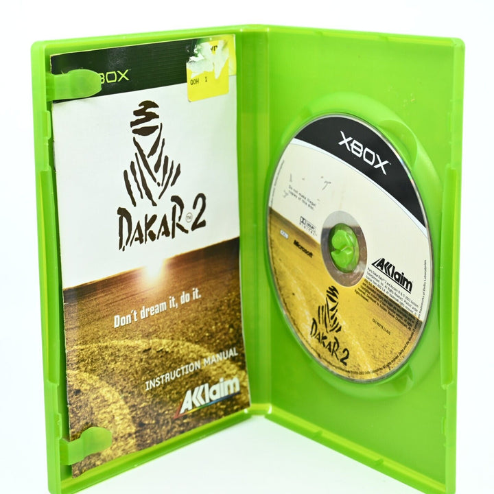 Paris-Dakar Rally 2 - Original Xbox Game + Manual - PAL - MINT DISC!