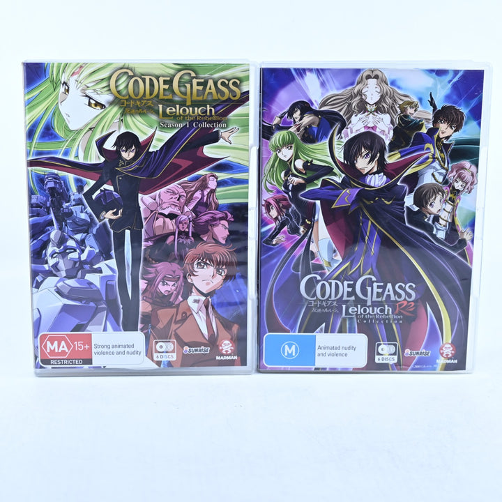 Code Geass: Lelouch of the Rebellion - Seasons 1 & 2 - Region 4 - Anime DVD