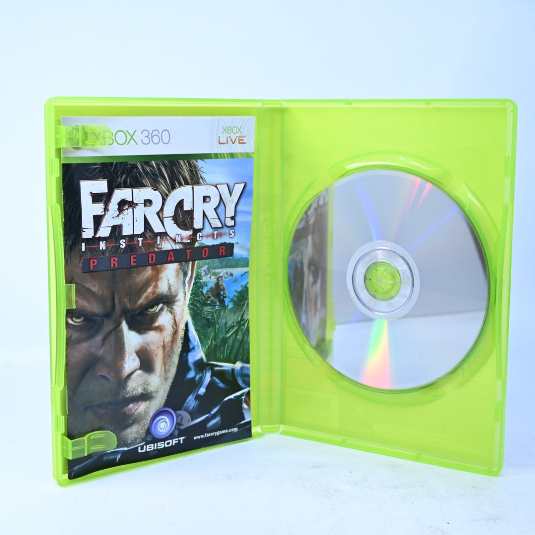 Far Cry Instincts Predator - Xbox 360 Game + Manual - PAL - MINT DISC!