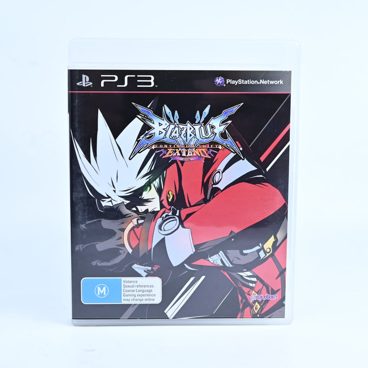 BlazBlue Continuum Shift Extend - Sony Playstation 3 / PS3 Game + Manual