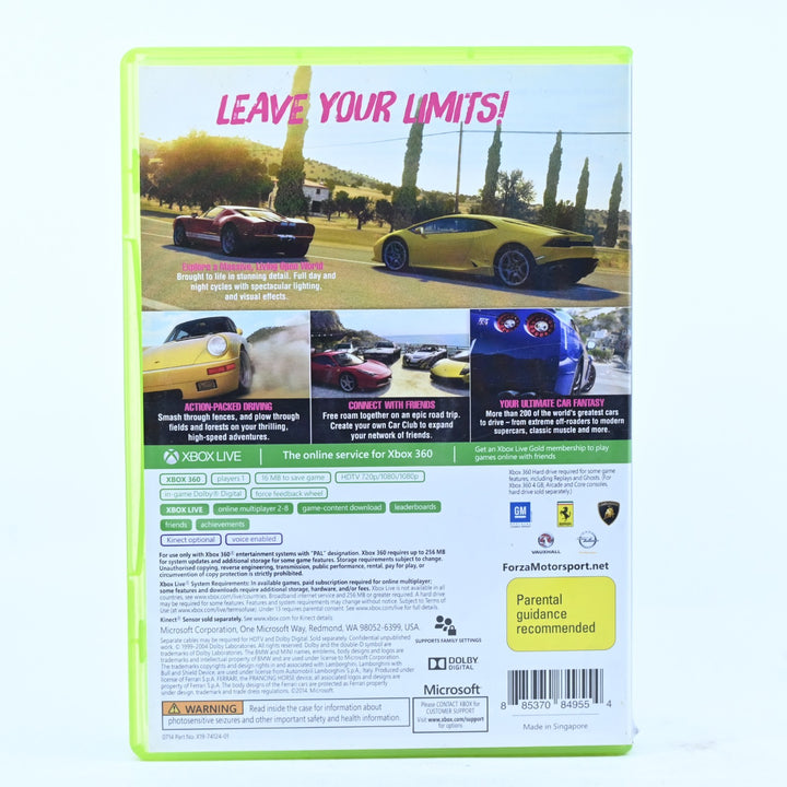 Forza Horizon 2 - Xbox 360 Game - PAL - MINT DISC!