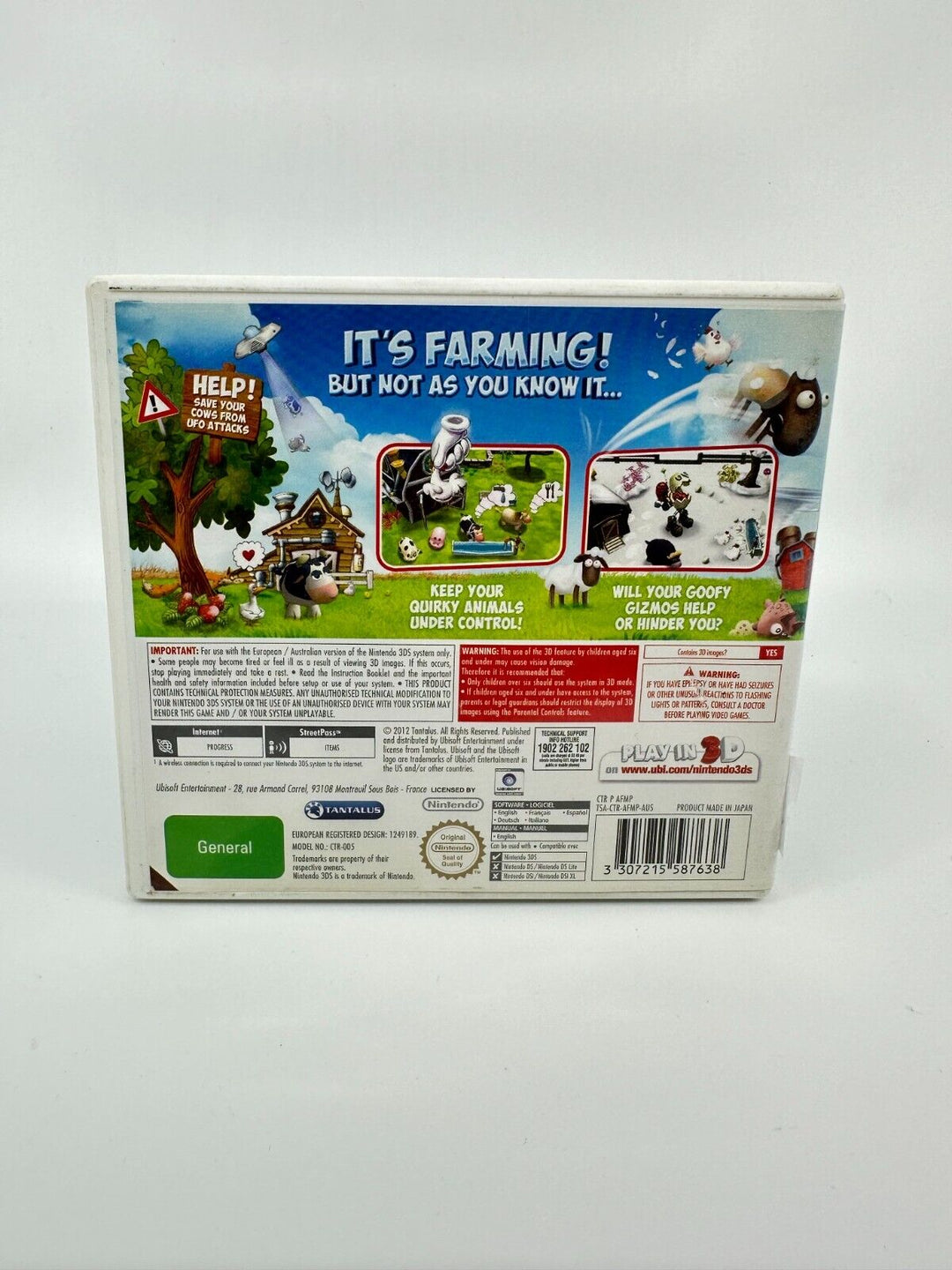 Funky Barn 3D - Nintendo 3DS Game - PAL - FREE POST!