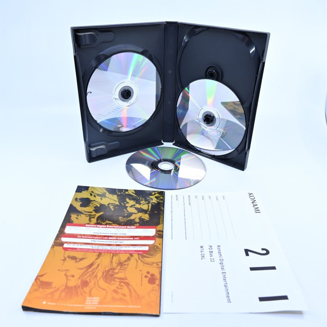 Metal Gear Solid 3: Subsistence - Sony Playstation 2 / PS2 Game + Manual - PAL