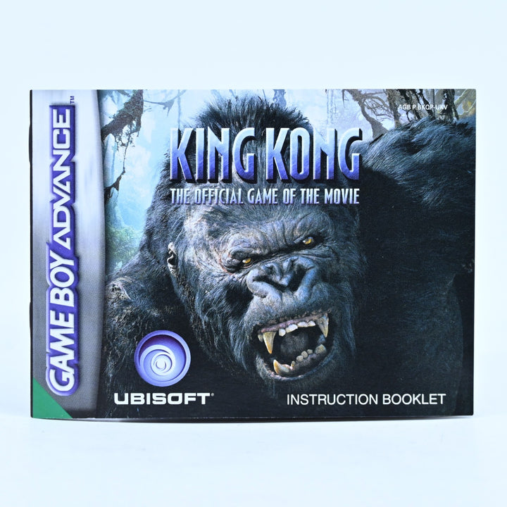 King Kong: The Official Game of the Movie - Gameboy Advance / GBA Boxed Game