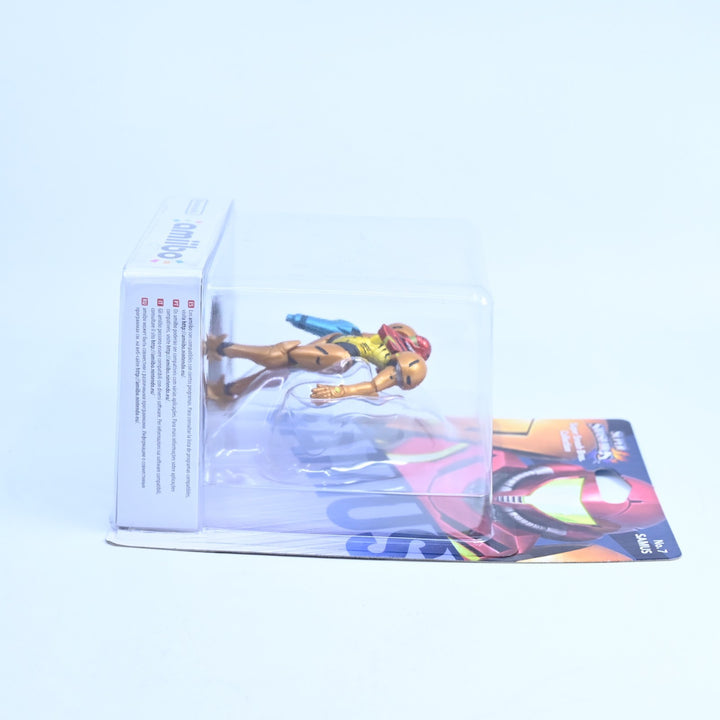 SEALED! Samus Amiibo No. 7 - Super Smash Bros. Collection - Toy